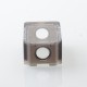 Mission XV Style Space Pod Boro Tank for SXK BB / Billet AIO Box Mod Kit - Translucent Black, PC