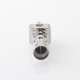 Kontrl Mkro Style RBA Bridge for Billet / BB / Boro Mod - Silver, 316SS, 5 PCS Air Pin 1.0 / 1.2 / 2.5 / 3.5 / 4.0mm