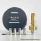 Kontrl Mkro Style RBA Bridge for Billet / BB / Boro Mod - Gold, Titanium, 5 PCS Air Pin 1.0 / 1.2 / 2.5 / 3.5 / 4.0mm