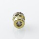 Mission Tips V2 Mini Nuke Style Drip Tip for BB / Billet Boro AIO Mod - Gold, Stainless Steel + Titanium