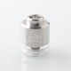 Steam Tuners Style Top Cap Tank + Chimney for Flash e-Vapor V4.5 / V4.5S+ RTA - Silver