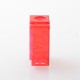 Monarchy Mnch King Duck Style Boro Tank for SXK BB / Billet AIO Box Mod Kit - Translucent Red, PC