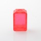 Monarchy Mnch King Duck Style Boro Tank for SXK BB / Billet AIO Box Mod Kit - Translucent Red, PC