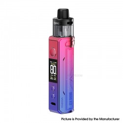 [Ships from Bonded Warehouse] Authentic Voopoo Drag X2 80W Box Mod Kit + PnP X Pod DTL - Modern Red, 5~80W, New Zealand Version