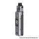 [Ships from Bonded Warehouse] Authentic Voopoo Drag X2 80W Box Mod Kit + PnP X Pod DTL - Gray Metal, 5~80W, New Zealand Version