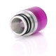 Authentic SXK 510 Drip Tip - Purple, Resin + Stainless Steel, 15mm