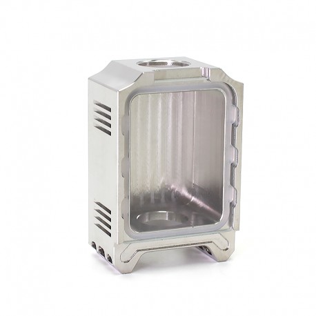 SXK 415BT V3 Style Boro Tank for SXK BB / Billet AIO Box Mod Kit - Silver, Stainless Steel