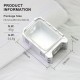 SXK 415BT V3 Style Boro Tank for SXK BB / Billet AIO Box Mod Kit - Silver, Stainless Steel