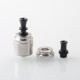 Authentic Auguse Era V2 RDA Rebuildable Dripping Atomizer - Silver, SS316, BF Pin, 22mm Diameter