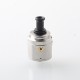 Authentic Auguse Era V2 RDA Rebuildable Dripping Atomizer - Silver, SS316, BF Pin, 22mm Diameter
