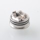 Authentic Auguse Era V2 RDA Rebuildable Dripping Atomizer - Silver, SS316, BF Pin, 22mm Diameter