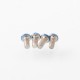 Authentic MK MODS Replacement Screws for Aspire Raga Aio Pod - Blue, (4 PCS)
