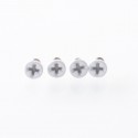 Authentic MK MODS Replacement Screws for Aspire Raga Aio Pod - White, (4 PCS)