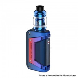 [Ships from Bonded Warehouse] Authentic GeekVape L200 Aegis Legend 2 Mod kit + Z 2021 Tank - Blue Red, Child Resistant Version