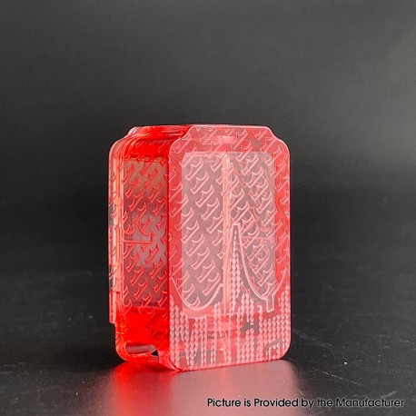 Monarchy Crown'Bo Style Boro Tank for SXK BB / Billet AIO Box Mod Kit - Translucent Red, PC