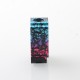 WICK'D XO Style Boro Tank for SXK BB / Billet AIO Box Mod Kit - Black Red Purple Blue, Aluminum