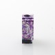 WICK'D XO Style Boro Tank for SXK BB / Billet AIO Box Mod Kit - Purple Gold Blue, Aluminum