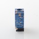 WICK'D XO Style Boro Tank for SXK BB / Billet AIO Box Mod Kit - Blue Gold, Aluminum