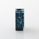 WICK'D XO Style Boro Tank for SXK BB / Billet AIO Box Mod Kit - Black Blue, Aluminum