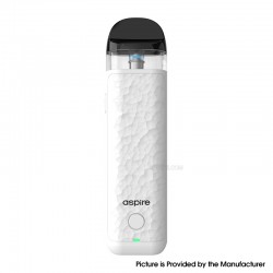 [Ships from Bonded Warehouse] Authentic Aspire Minican 4 Pod System Kit - White, 700mAh, 3ml, 0.8ohm