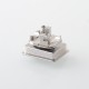 Sturdy One Style RBA Tank Kit for dotMod dotAIO V1 / V2 / V2 Lite, and BB / Billet / Boro Mod - Gold, 1, 2, 2.5, 3.0, 4.0mm