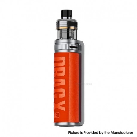 [Ships from Bonded Warehouse] Authentic Voopoo Drag X Pro 100W Pod Mod Kit - Califomia Orange, VW 5~100W, 2ml, TPD Version