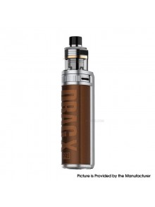 [Ships from Bonded Warehouse] Authentic Voopoo Drag X Pro 100W Pod Mod Kit - Sahara Brown, VW 5~100W, 2ml, TPD Version