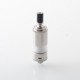 Authentic Auguse Era S V3 RTA Rebuildable Tank Atomizer - Silver, 2ml, 0.8 / 1.0 / 1.2 / 1.5mm Air Pin, 16mm