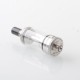 Authentic Auguse Era S V3 RTA Rebuildable Tank Atomizer - Silver, 2ml, 0.8 / 1.0 / 1.2 / 1.5mm Air Pin, 16mm