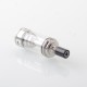 Authentic Auguse Era S V3 RTA Rebuildable Tank Atomizer - Silver, 2ml, 0.8 / 1.0 / 1.2 / 1.5mm Air Pin, 16mm