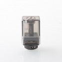 Dotshell Style Rebuildable Tank RBA w/ 3 MTL Pin for dotAIO Portable AIO Pod System Kit - Black, 1.0mm + 1.2mm + 1.5mm