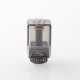 Dotshell Style Rebuildable Tank RBA w/ 3 MTL Pin for dotAIO Portable AIO Pod System Kit - Black, 1.0mm + 1.2mm + 1.5mm