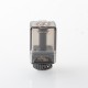 Dotshell Style Rebuildable Tank RBA w/ 3 MTL Pin for dotAIO Portable AIO Pod System Kit - Black, 1.0mm + 1.2mm + 1.5mm