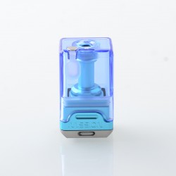 Rekavape Mission XV DOT Style RBA Tank for DotMod DotAIO AIO V1 / V2 Pod - Blue, Air Pin 1.0 / 1.5 / 2.5 / 3.5