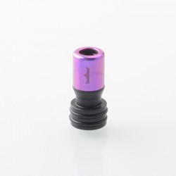 Monarchy Tapered V2 Style 510 Drip Tip for RDA / RTA / RDTA Atomizer - Purple, Titanium