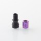 Monarchy Tapered V2 Style 510 Drip Tip for RDA / RTA / RDTA Atomizer - Purple, Titanium