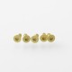 Authentic MK MODS Replacement Titanium Screws for dotMod dotAIO V1 / V2 Pod - Gold (5 PCS)