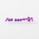 Authentic MK MODS Replacement Titanium Screws for VandyVape Pulse AIO V2 Mod Kit - Magenta (10 PCS)