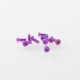 Authentic MK MODS Replacement Titanium Screws for VandyVape Pulse AIO V2 Mod Kit - Magenta (10 PCS)