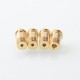 Replacement MTL Air Pins Set for Monarchy Mobb MS Inverted Duck Scepter Inverted Style RBA - Gold, 1.0,1.2,1.5, 2.0mm (4 PCS)