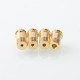 Replacement MTL Air Pins Set for Monarchy Mobb MS Inverted Duck Scepter Inverted Style RBA - Gold, 1.0,1.2,1.5, 2.0mm (4 PCS)