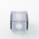 Monarchy Crown'Bo Style Boro Tank for SXK BB / Billet AIO Box Mod Kit - Translucent Black, PC