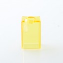 Replacement Tank Tube for Sturdy One Style RBA Tank Kit - Yellow, PCTG