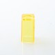 Replacement Tank Tube for Sturdy One Style RBA Tank Kit - Yellow, PCTG