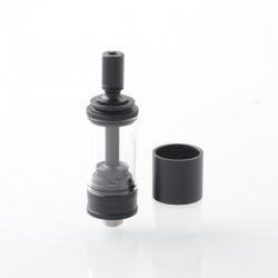 Authentic Auguse Era S V3 RTA Rebuildable Tank Atomizer - Black, 2ml, 0.8 / 1.0 / 1.2 / 1.5mm Air Pin, 16mm