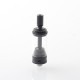 Authentic Auguse Era S V3 RTA Rebuildable Tank Atomizer - Black, 2ml, 0.8 / 1.0 / 1.2 / 1.5mm Air Pin, 16mm