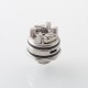 Authentic Auguse Era S V3 RTA Rebuildable Tank Atomizer - Black, 2ml, 0.8 / 1.0 / 1.2 / 1.5mm Air Pin, 16mm