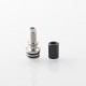 Authentic Auguse Era S V3 510 Drip Tip - Silver, Stainless Steel + POM
