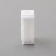 Monarchy Crown'Bo Style Boro Tank for SXK BB / Billet AIO Box Mod Kit - White, POM