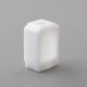 Monarchy Crown'Bo Style Boro Tank for SXK BB / Billet AIO Box Mod Kit - White, POM